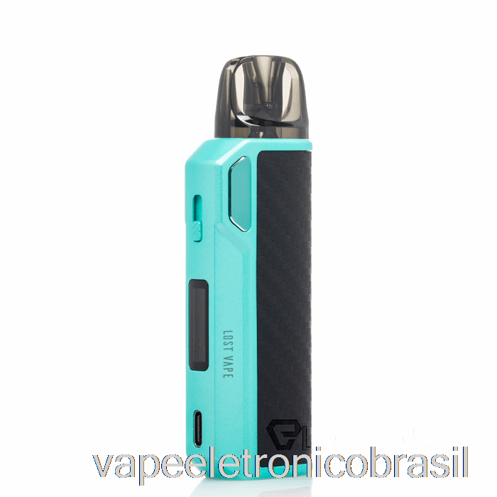 Vape Recarregável Vape Perdido Thelema Elite 40 Pod Kit Emerald Carbon